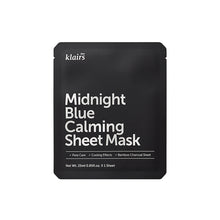 Load image into Gallery viewer, Midnight Blue Calming Sheet Mask